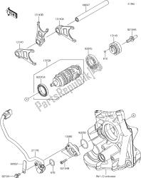 11 Gear Change Drum/shift Fork(s)