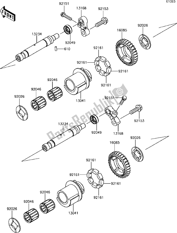 Tutte le parti per il B-11balancer del Kawasaki ZX 1400 Ninja ZX-14R ABS Brembo Ohlins 2017