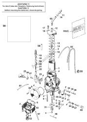 carburateur dellorto phm 40 sd'98