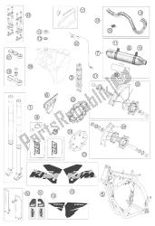 NEW PARTS 540 SXS FAHRGESTELL