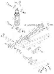 bras oscillant, amortisseur 50lc