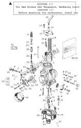 CARBURETOR DELL ORTO PHM38ND '98