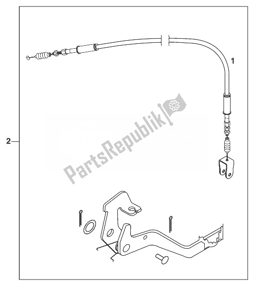 All parts for the Accessories 50 Sxr `97 of the KTM 50 SX PRO Senior Europe 1999