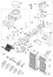 pièces neuves 125 sxs moteur 2002