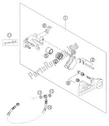 BRAKE CALIPER REAR