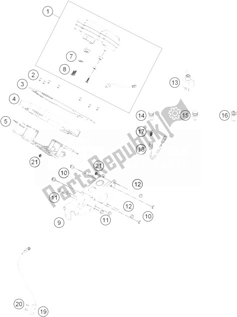 Wszystkie części do Instrumenty KTM RC 250 R Europe 2013