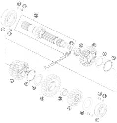 transmissie i - hoofdas