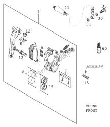 remklauw voorzijde brembo sxc '9