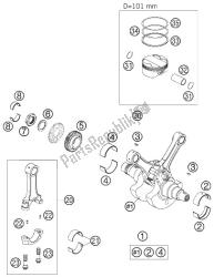 vilebrequin, piston