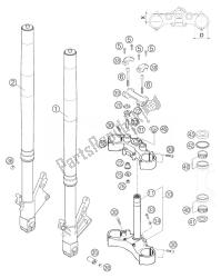 forcella telescopica wp 640 duke ii