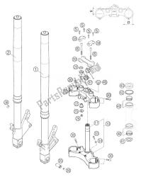 fourche télescopique wp 640 duke ii