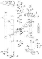 fourche avant - potence de direction wp usd 48950 advent