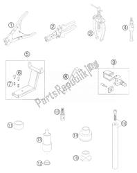 châssis d'outils spéciaux