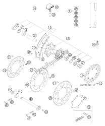 roda traseira 625 sxc