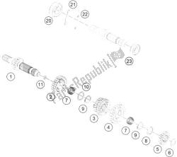 TRANSMISSION I - MAIN SHAFT