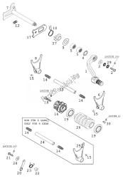 GEAR CHANGE MECHANISM 400/520 RACING 2000