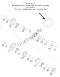 GEARBOX II - SHAFT TRANSMISSION OUTPUT EX