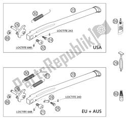 cavalletto laterale 125-300 racing