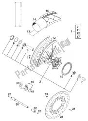 ruota anteriore bridgestone sting'97