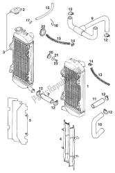 RADIATOR - RADIATOR HOSE 620 SX '97