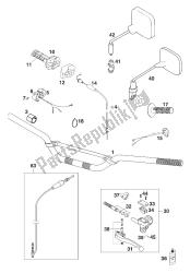 HANDLE BAR - CONTROLS 125-200 '98