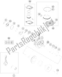 CRANKSHAFT, PISTON