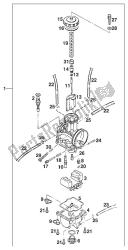 CARBURETOR KEIHIN PWK 38 '96