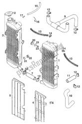 radiatore - tubo radiatore 400/620 '99