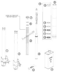 FRONT FORK DISSASSEMLED