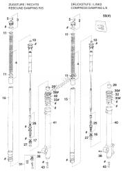 voorpoten - vering marzocchi 125-200 '