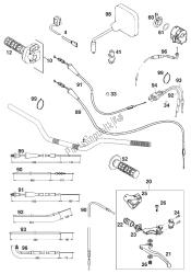 HANDLE BAR - CONTROLS EURO 125 '97