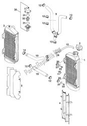 radiatore - tubo radiatore 125/200 '98