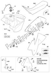 tank - stoel - deksel 250-