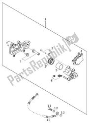 BRAKE CALIPER REAR ADVENTURE'97