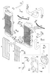 radiateur - durite radiateur 620 2001