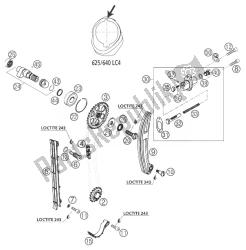 TIMING DRIVE 625 SXC, 640 LC4