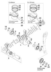 vilebrequin - piston lc4-e `97