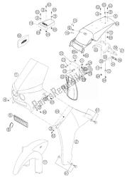 MASK, MUDGUARD 660 RALLYE