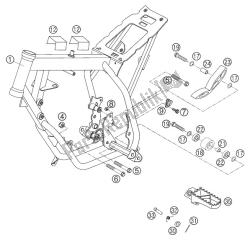 FRAME, SIDE STAND 50 SENIOR LC