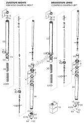 pattes avant - suspension wp 400/640 lc4 usa