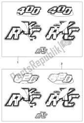 decalque 400/620 r / xc e '98