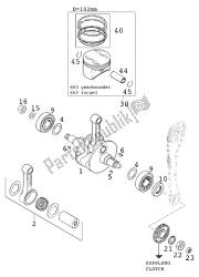 CRANKSHAFT - PISTON 660 RALLYE