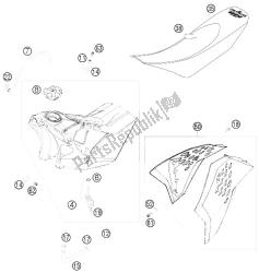 tanque, asiento, tapa