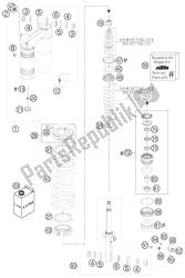 SHOCK ABSORBER DISASSEMBLED