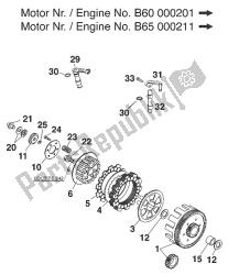 clutch 60/65 ccm ii '99