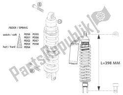 mono amortisseur 450/525 smr