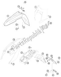 masker, spatborden sm wit