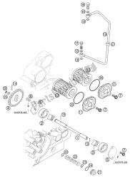 LUBRICATING SYSTEM 250 EXC RAC