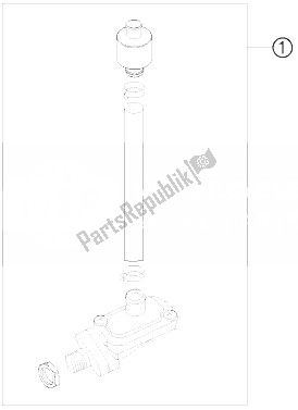 Toutes les pièces pour le Système D'air Secondaire Sas du KTM 400 EXC Australia 2010