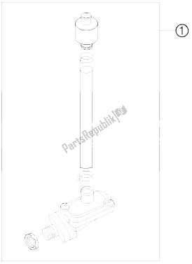 All parts for the Secondary Air System Sas of the KTM 400 XC W USA 2010